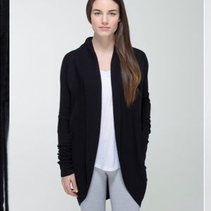 Lululemon transformation wrap sweater cardigan